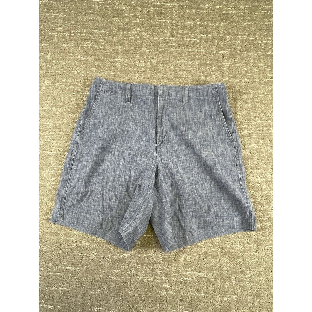 Women’s Lands End Size 12 Denim Blue Shorts dress casual